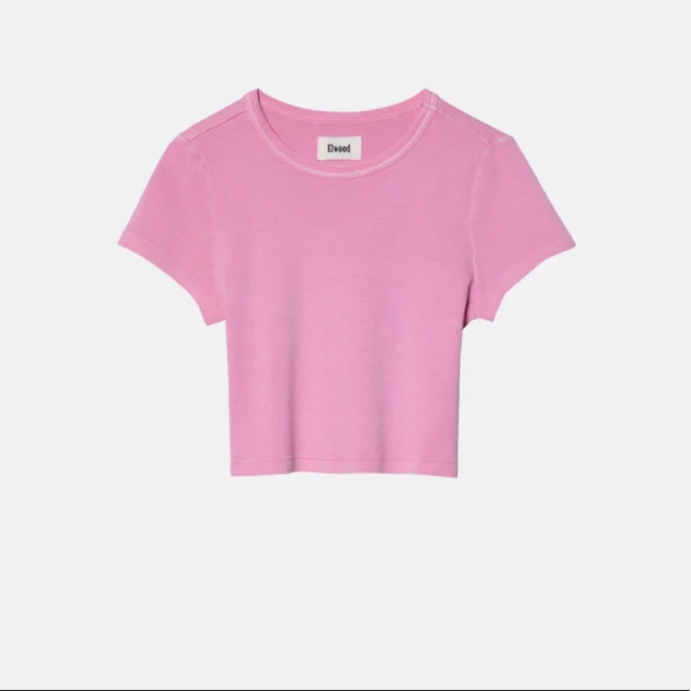 Elwood Babydoll Core Tee - Vintage Pink